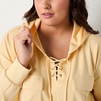 Stylus Plus Womens Long Sleeve Hoodie