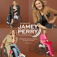 Jamey Perry x JCPenney Womens Adaptive Cargo Jogger Pant