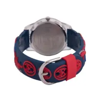 Avengers Marvel Spiderman Boys Blue Strap Watch Wma000170