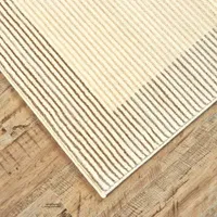 Weave And Wander Emilee Geo Linear Indoor Rectangular Accent Rug