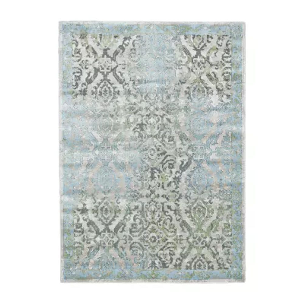 Weave And Wander Daniella Rectangular Rugs & Floor Coverings Indoor Paisley Accent