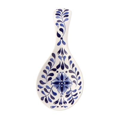 Tabletops Unlimited Carmine Stoneware Spoon Rest