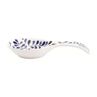 Tabletops Unlimited Carmine Stoneware Spoon Rest