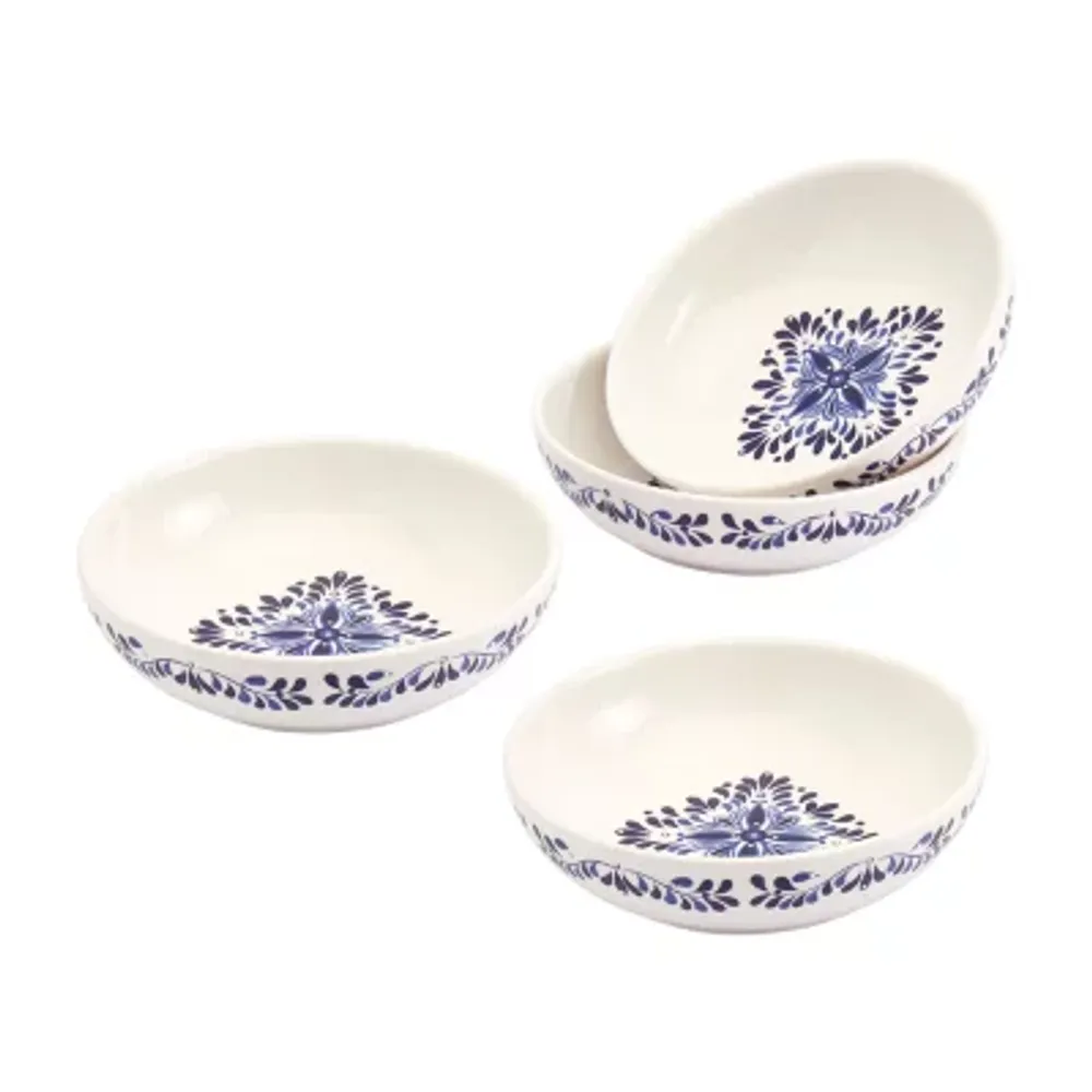 Tabletops Unlimited Carmine 4-pc. Stoneware Soup Bowl