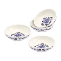 Tabletops Unlimited Carmine 4-pc. Stoneware Soup Bowl