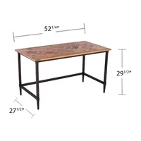 Lavina Wood Desk