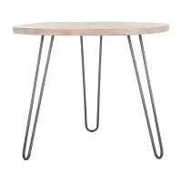 Wood-Top Dining Table