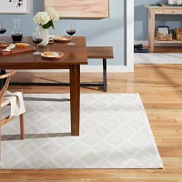 Town And Country Rein Diamond Washable Indoor Rectangular Area Rug