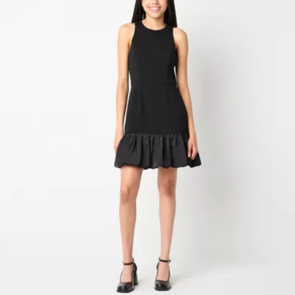 by&by Womens Sleeveless A-Line Dress Juniors