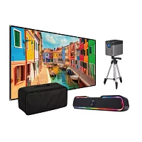 iLive Pop-Up Movie Theater Bundle