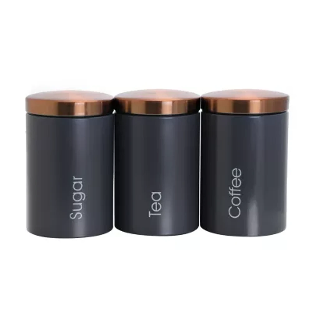 MegaChef. Essential Kitchen Storage 3-pc. Canister