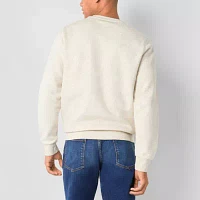 U.S. Polo Assn. Crew Fleece Mens Embroidered Crew Neck Long Sleeve Sweatshirt