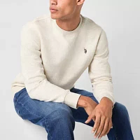 U.S. Polo Assn. Crew Fleece Mens Embroidered Crew Neck Long Sleeve Sweatshirt