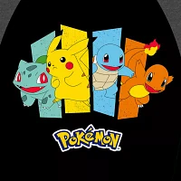 Little & Big Boys Crew Neck Long Sleeve Pokeman Graphic T-Shirt