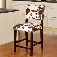 Sante Fe Upholstered Nailhead Barstool with Back