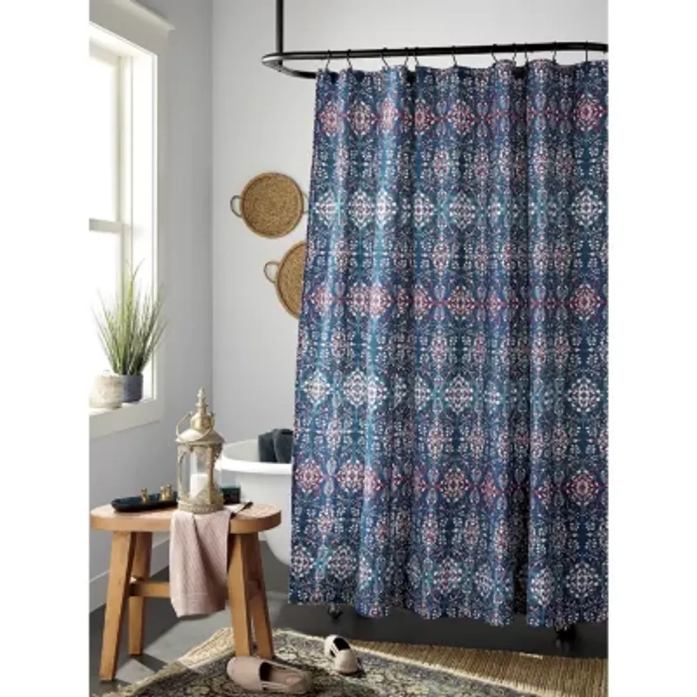 Distant Lands Floral Mirage Shower Curtain