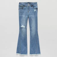 Vanilla Star Big Girls High Rise Flare Leg Jean