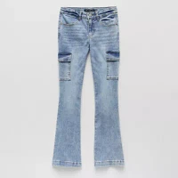 Vanilla Star Big Girls Mid Rise Flare Leg Jean