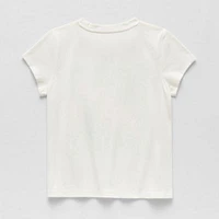 Thereabouts Little & Big Girls Round Neck Short Sleeve Graphic T-Shirt