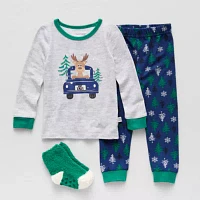 Sleep On It Toddler Boys 3-pc. Pajama Set