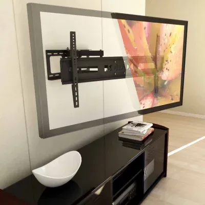 Full Motion Flat Panel 70" Max TV Wall Mount