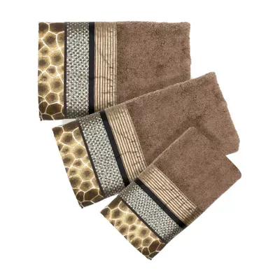 Safari Stripe 3-pc. Bath Towel Set