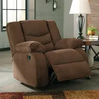 Signature Design by Ashley® Henderson Pad-Arm Rocker Recliner