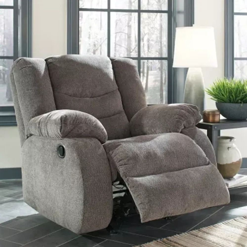 Signature Design by Ashley® Henderson Pad-Arm Rocker Recliner