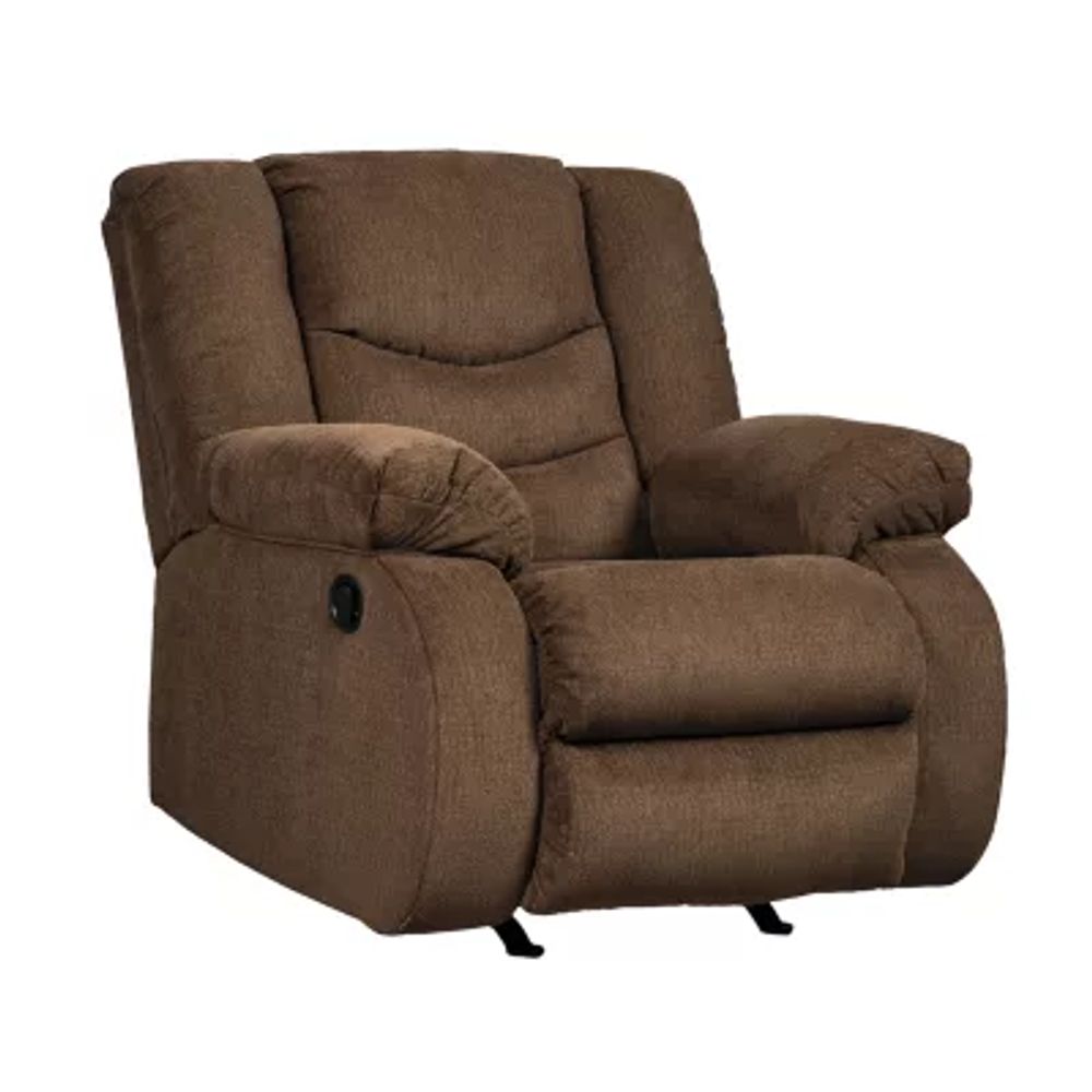 Signature Design by Ashley® Henderson Pad-Arm Rocker Recliner