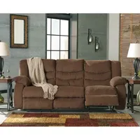 Signature Design by Ashley® Henderson Pad-Arm Reclining Sofa