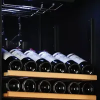 Koolatron Grand Series 173-Bottle Dual Zone Electric Wine Fridge Front Venting with Digital Temperature Controls