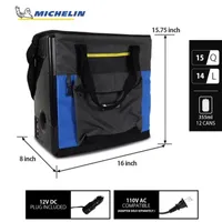Michelin Thermoelectric Iceless 12V Cooler Warmer 14 L (15 qt)