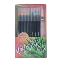 Art 101 Creative Tools 3 Pack Watercolor Brush Pens in Assorted Color Themes