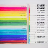 Art 101 Creative Tools 36 Count Dual Tip Alcohol Based Illy Illustration Markers in Fabric Carrying Case