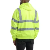 Berne Hi Vis Class 3 Performance Mens High Visibility Long Sleeve Safety Shirts