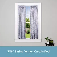 Kenney Strafford 2pk Spring 7/16 IN Tension Curtain Rod