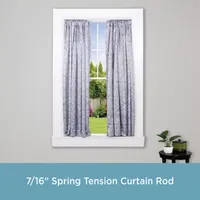 Kenney Strafford 2pk Spring 7/16 Tension Curtain Rod