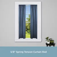 Kenney Carlisle Spring 5/8 Tension Curtain Rod