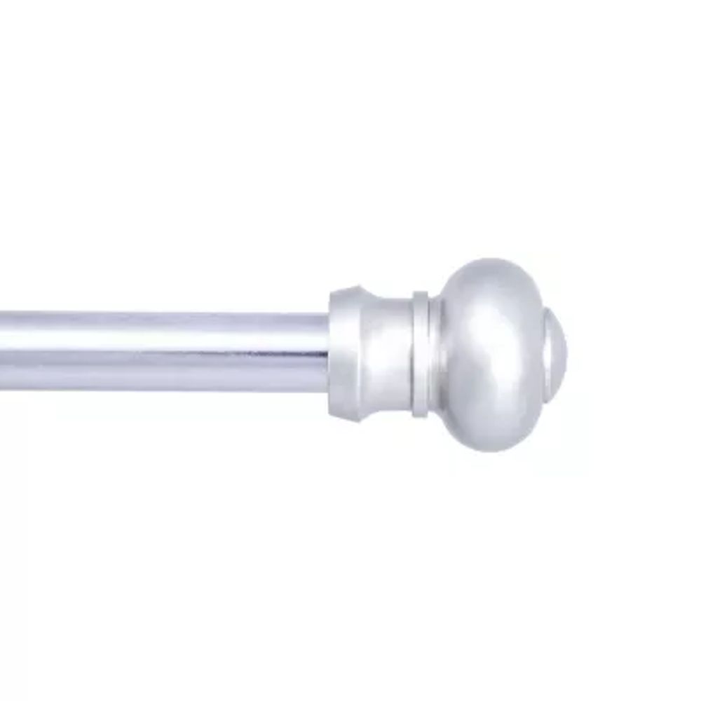 Kenney Ashby Petite Cafe Decorative 7/16 Adjustable Curtain Rod