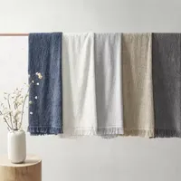 INK+IVY Dobby Slub 6-pc. Bath Towel Set