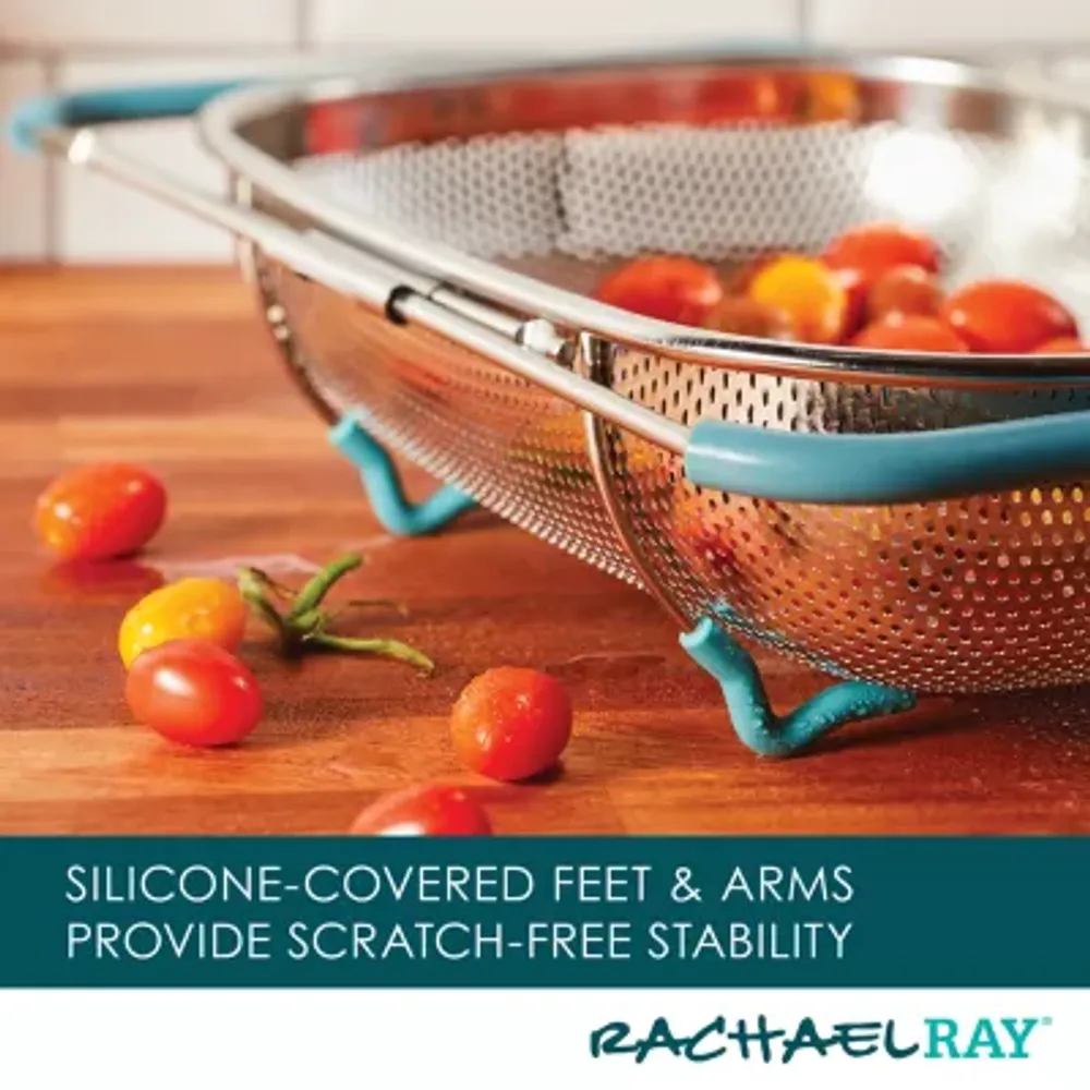 Rachael Ray Over the Sink Colander with Handles