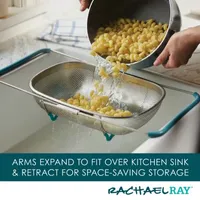 Rachael Ray Over the Sink Colander with Handles