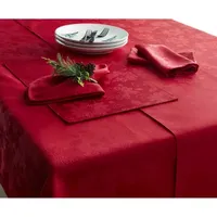 Homewear Holiday Red Jacquard Table Runner
