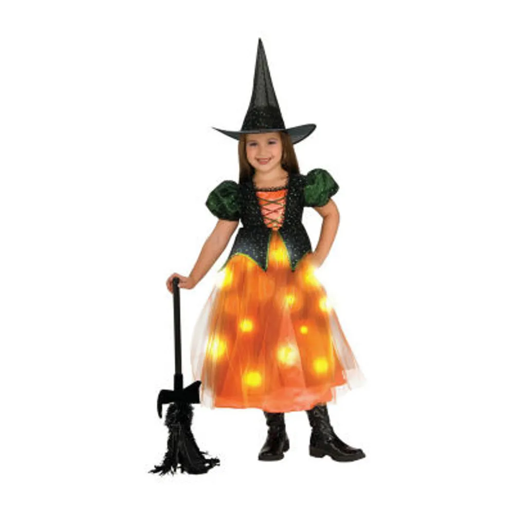 Toddler Girls Light-Up Twinkle Witch Costume