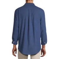 U.S. Polo Assn. Mens Classic Fit Long Sleeve Button-Down Shirt