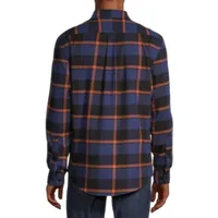 U.S. Polo Assn. Mens Classic Fit Long Sleeve Plaid Button-Down Shirt