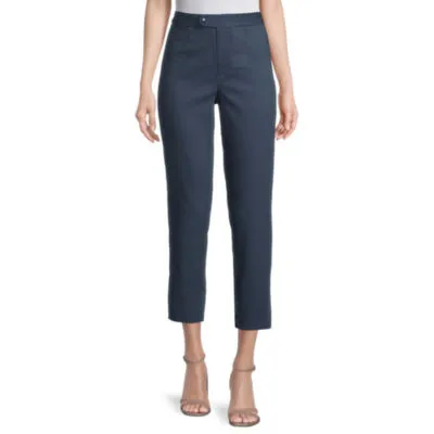 Worthington Womens Mid Rise Slim Pant