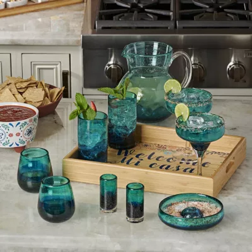 Mesa Mia Chapala Blue Ombre Serving Pitcher