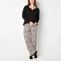 Liz Claiborne Womens Tall Long Sleeve 4-pc. Pant Pajama Set