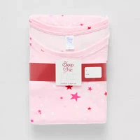 Sleep Chic Womens Velour Crew Neck Long Sleeve 2-pc. Pajama Sets